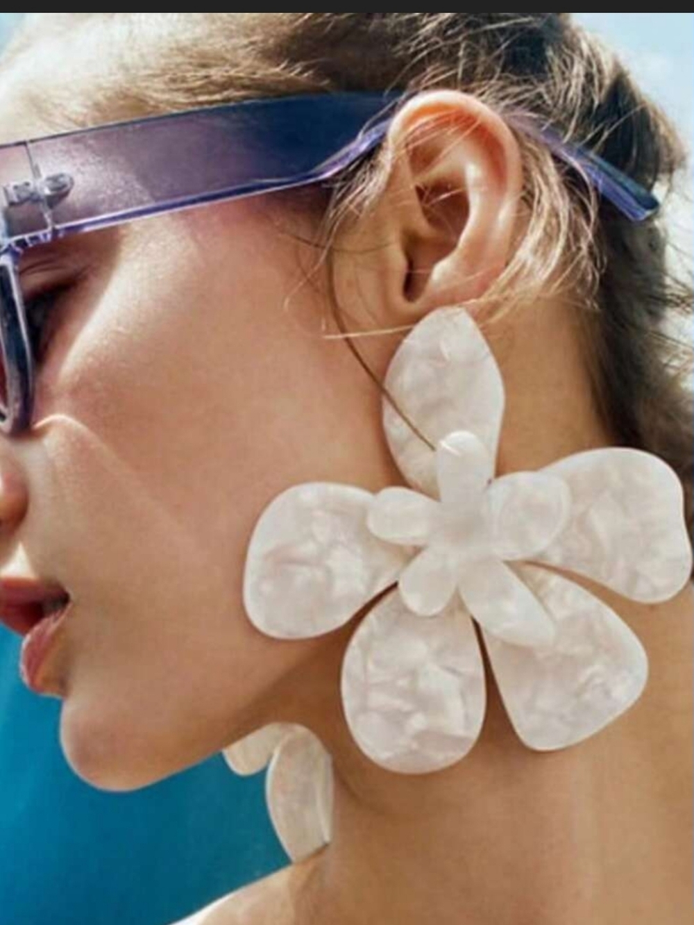 Statement Floral Earrings